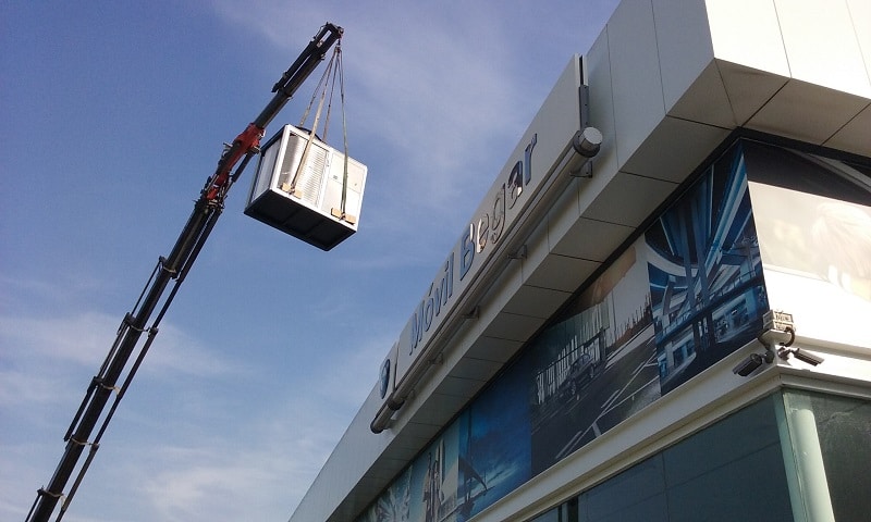 Instalación aire acondicionado en BMW, Petrer