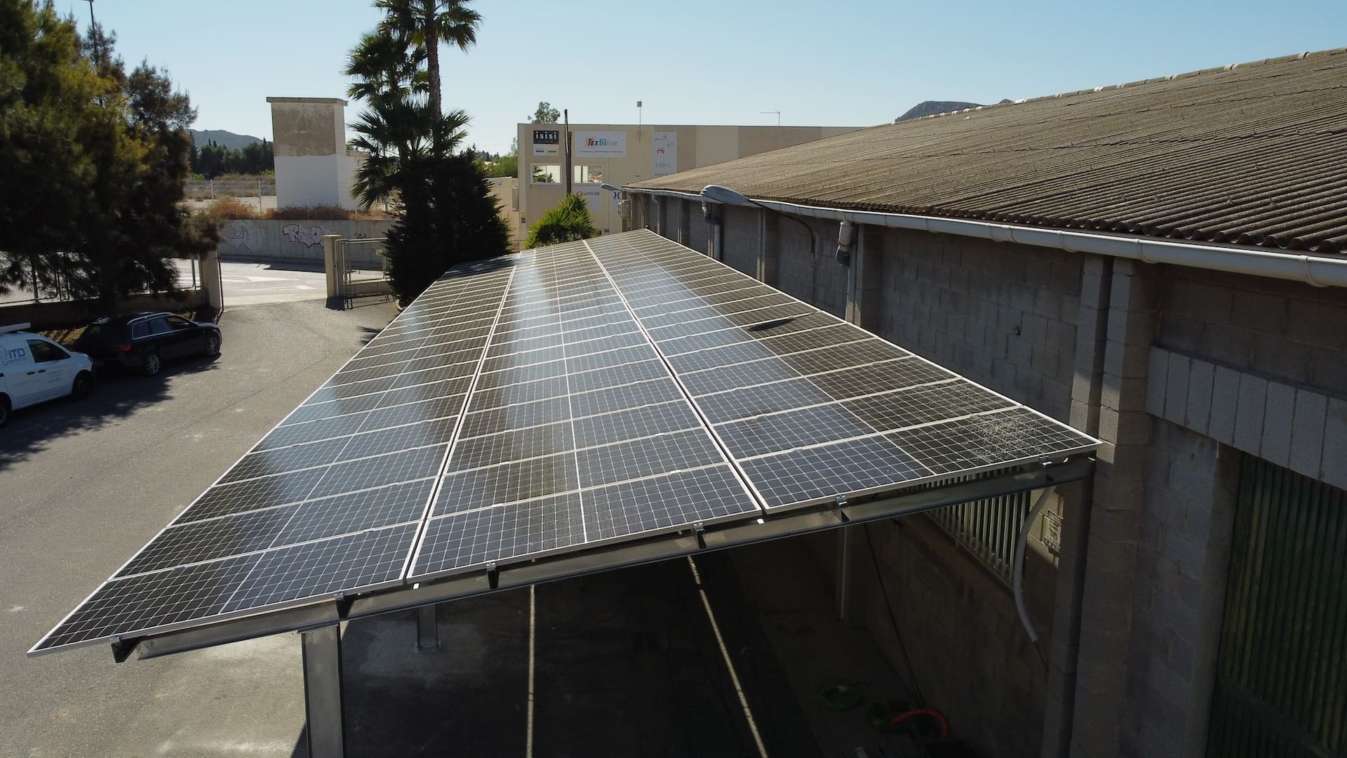 instalacion pérgolas fotovoltaicas